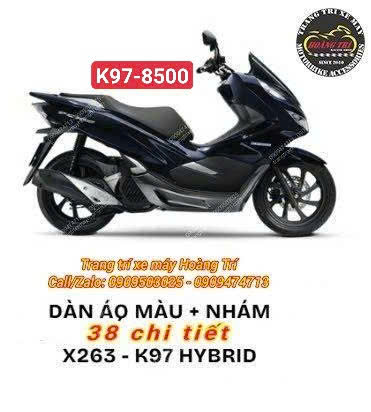 Dàn áo (bộ vỏ) PCX Hybrid 2018 hàng chính hãng
